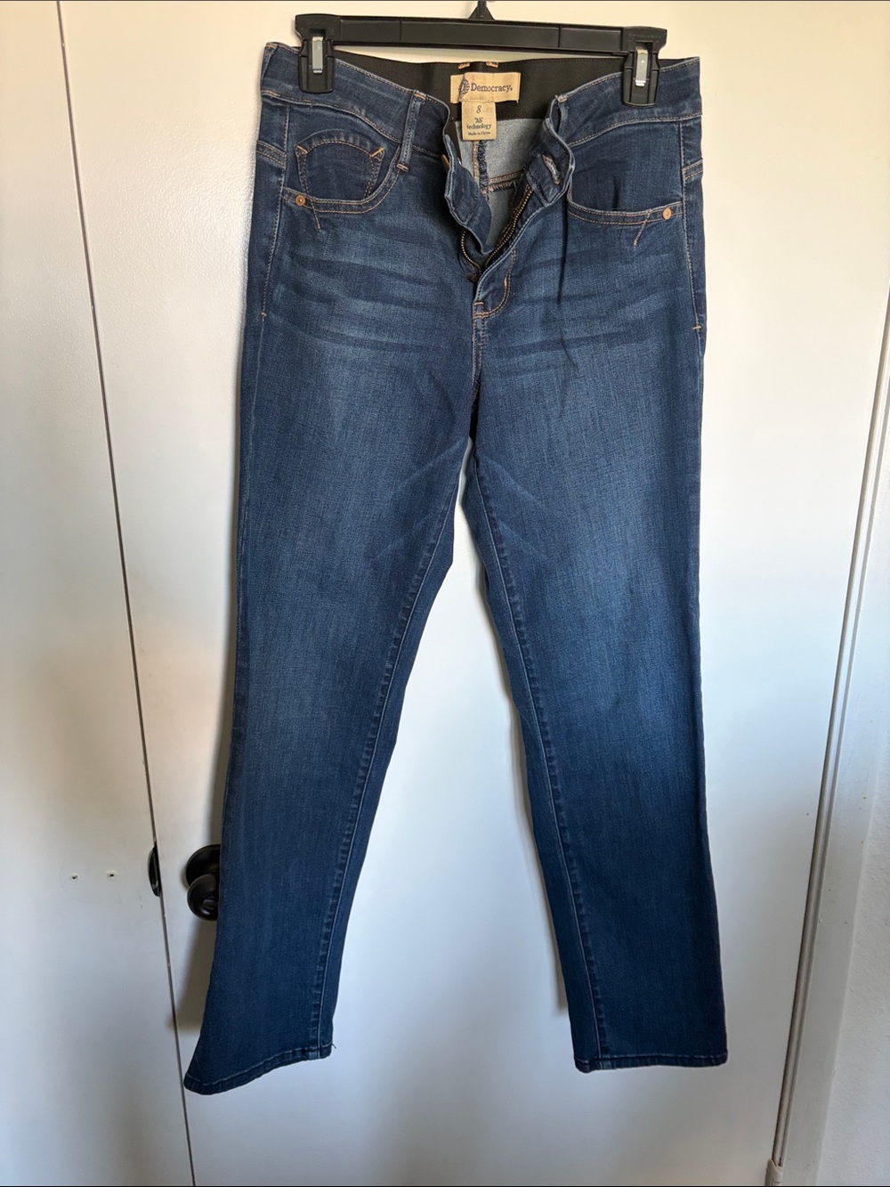 Democracy Dark Blue Skinny Jeans - Slim Fit